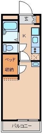 レオパレスサルカンドラの物件間取画像